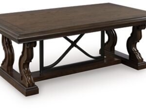 Maylee Coffee Table, Dark Brown