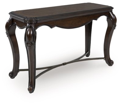 Maylee Sofa Table, Dark Brown
