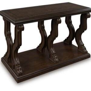 Maylee Sofa Table, Dark Brown