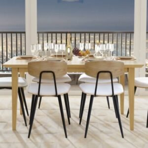 Simpli Home Colby Dining Table, Oak