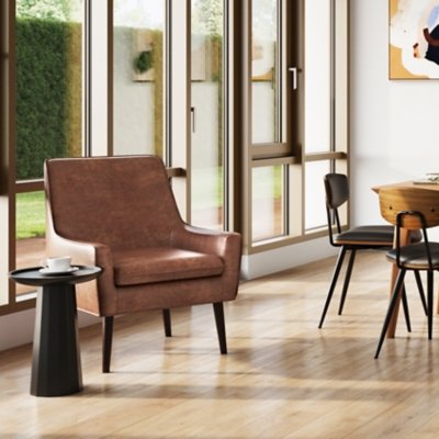 Simpli Home Dayton Accent Table, Black