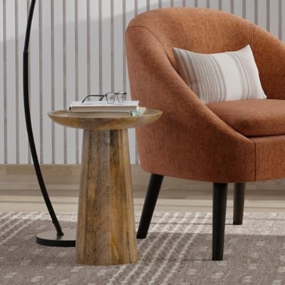 Simpli Home Dayton Accent Table, Natural