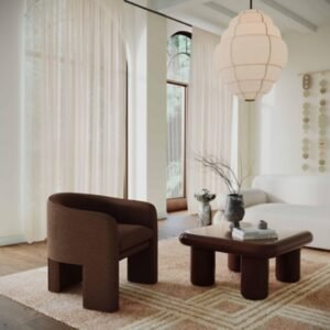 TOV Furniture Memphis Coffee Table, Brown