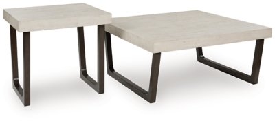 Westenfort Table (Set of 2), Espresso/Gray