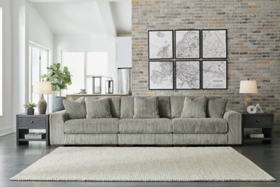 Lindyn 3-Piece Modular Sofa, Fog