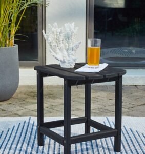 Sundown Treasure Outdoor End Table, Black