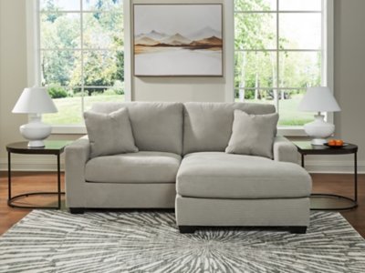 Amesley Sofa Chaise, Smoke