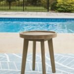 Bradstreet Bay Outdoor End Table, Beige