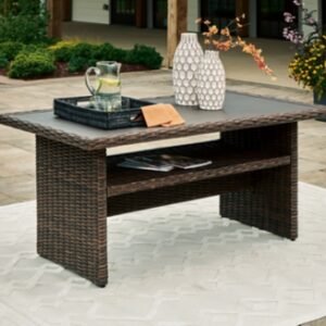 Brook Ranch Outdoor Multi-use Table, Brown