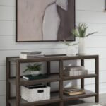 Kallenny Sofa Table, Brown/Gray