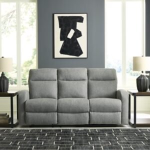 Moreau Place Manual Reclining Sofa, Sterling