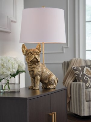 Wadeland Table Lamp, Gold Finish