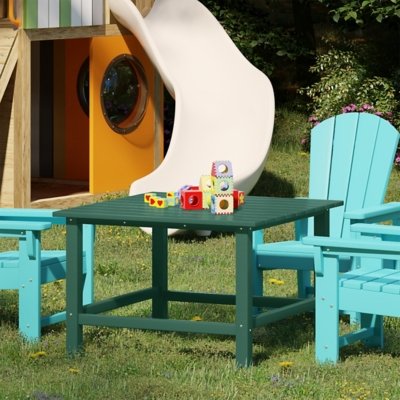Westin Furniture Laguna Outdoor Dining Table, Dark Green