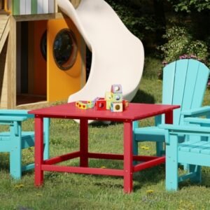 Westin Furniture Laguna Outdoor Dining Table, Red
