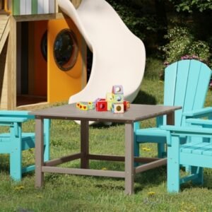 Westin Furniture Laguna Outdoor Dining Table, Weathered Wood