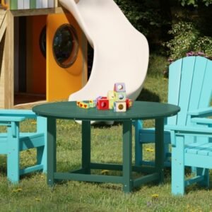 Westin Furniture Laguna Outdoor Round Dining Table, Dark Green