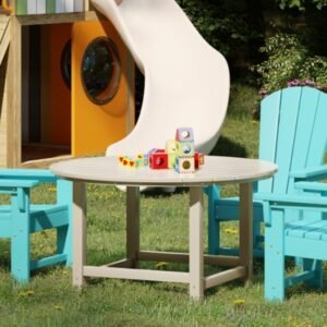 Westin Furniture Laguna Outdoor Round Dining Table, Sand