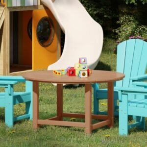 Westin Furniture Laguna Outdoor Round Dining Table, Teak