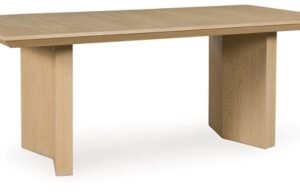 Whittgate Dining Table, Light Brown, Wood