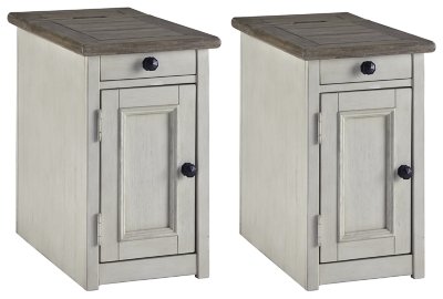 Bolanburg 2 End Tables, Two-tone