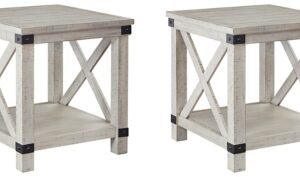 Carynhurst 2 End Tables, Whitewash