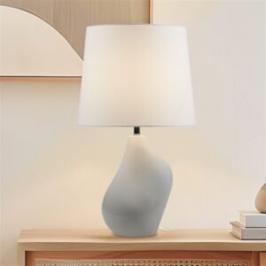 Ink+Ivy Zenglossy Table Lamp, Gray
