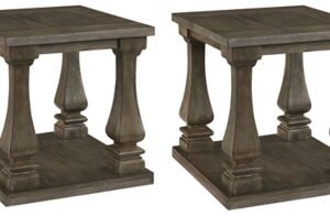 Johnelle 2 End Tables, Gray