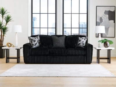 Midnight-Madness Sofa, Onyx