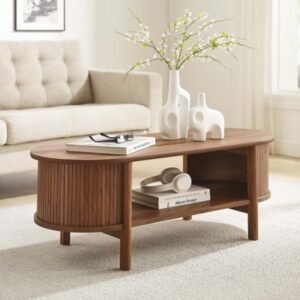 Modway Cadence Coffee Table, Walnut
