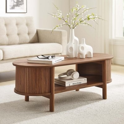 Modway Cadence Coffee Table, Walnut