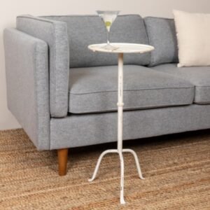 Storied Home Side Table, Antique White