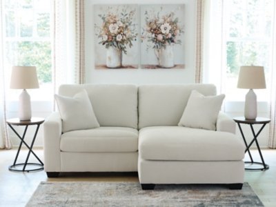 Amesley Sofa Chaise, Ivory