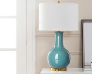 Safavieh Paris Table Lamp, Teal