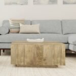 Simpli Home Lockhart Coffee Table, Natural