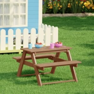 Westin Furniture Laguna Kids Outdoor Picnic Table, Teak