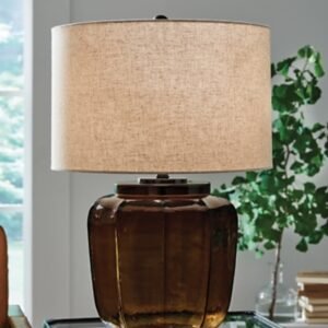 Bainmore Table Lamp, Amber