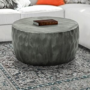 Benzara Val Coffee Table, Gray