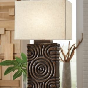 Heathbury Table Lamp, Antique Brown