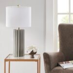 Ink+Ivy Glendale Table Lamp, Gray