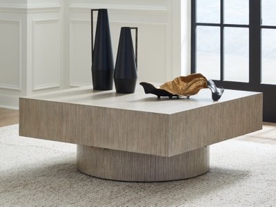 Jorielyn Coffee Table, Light Grayish Brown