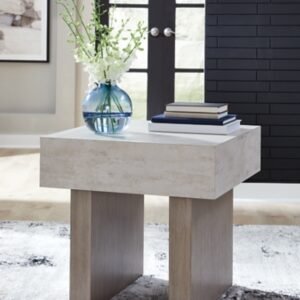 Jorlaina End Table, Light Grayish Brown