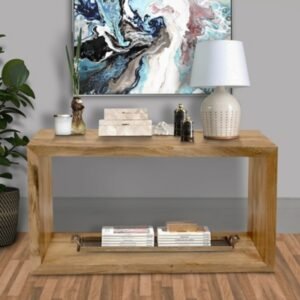 Keli Sideboard Console Table, Brown