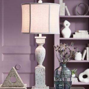 Madsbrook Table Lamp, Antique White