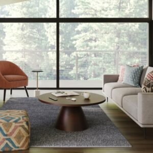 Simpli Home Winnie Coffee Table, Walnut