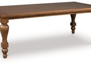 Chadworth Dining Table, Brown, Wood