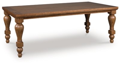 Chadworth Dining Table, Brown, Wood