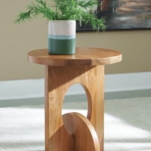 Hollbourne Accent Table, Brown