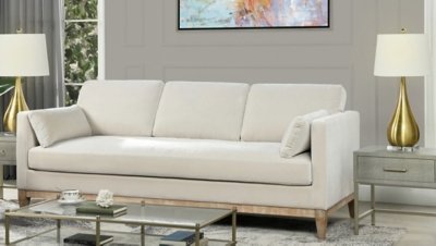 Jennifer Taylor home Knox Sofa, French Beige