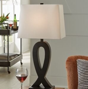 Markellton Table Lamp (Set of 2), Black