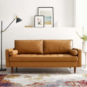 Modway Valour Sofa, Tan